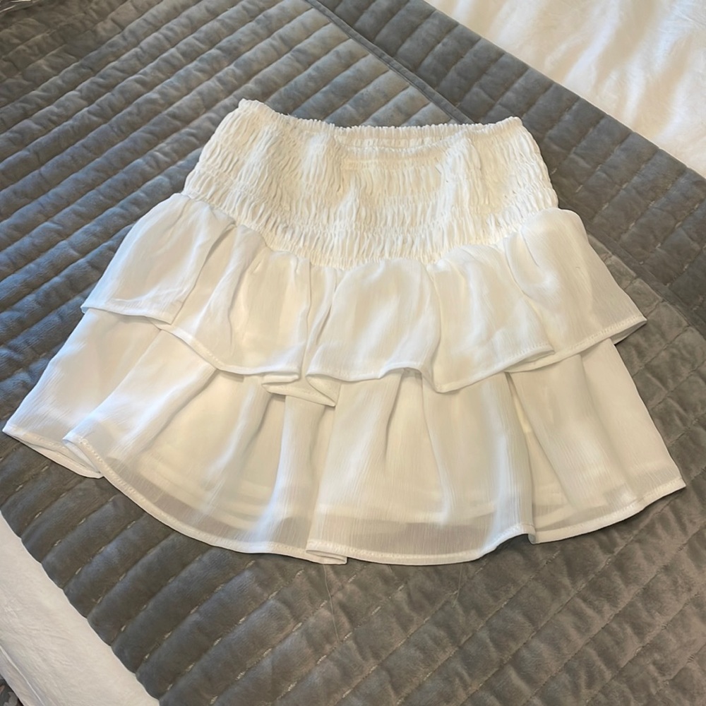 White Mini Skirt